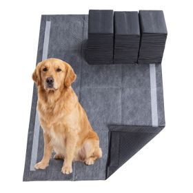 150 Pack Activated Carbon Dog Pee Pads 35.5"x24", Extra Large 6-Layer Odor Control Pet Training Pads