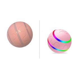 Pet New Wicked Ball Toy Intelligent Ball USB Toys Self Rotating Ball Automatic Rotation Ball (Option: Pink-Set)