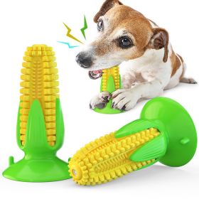 Pet Dog Toy Interactive Rubber Balls for Small Large Dogs Puppy Chewing Toys Pet Tooth Cleaning Indestructible Dog Food Ball (Ships From: China, Color: yellow-Squeak)