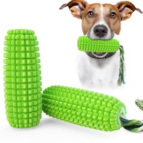 Pet Dog Toy Interactive Rubber Balls for Small Large Dogs Puppy Chewing Toys Pet Tooth Cleaning Indestructible Dog Food Ball (Ships From: China, Color: green-Squeak)