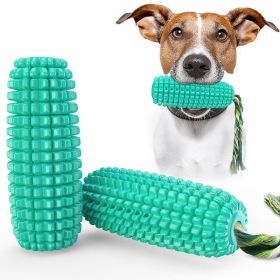 Pet Dog Toy Interactive Rubber Balls for Small Large Dogs Puppy Chewing Toys Pet Tooth Cleaning Indestructible Dog Food Ball (Ships From: China, Color: blue-Squeak)